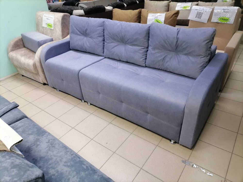 Угловой диван-трансформер "Джес-2" (тик-так)