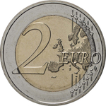 ГЕРМАНИЯ, 2020, 2 ЕВРО (МОНЕТНЫЙ ДВОР "А") [UNC] [БИМЕТАЛЛ]