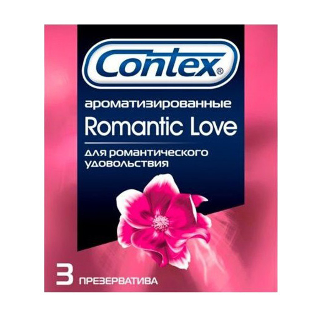 Презервативы с ароматом Contex Romantic 3шт