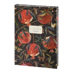 Bloknot \ Блокнот \ Notebook Блокнот-престиж А4. 160 л. "Флора. Гранат"