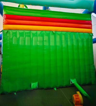 Коммерческий надувной батут «Мир Сафари», 14*7*7,5 м