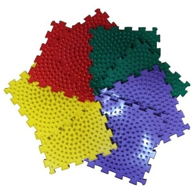 Модульный массажный коврик ОРТО ПАЗЛ Жесткие Шипы