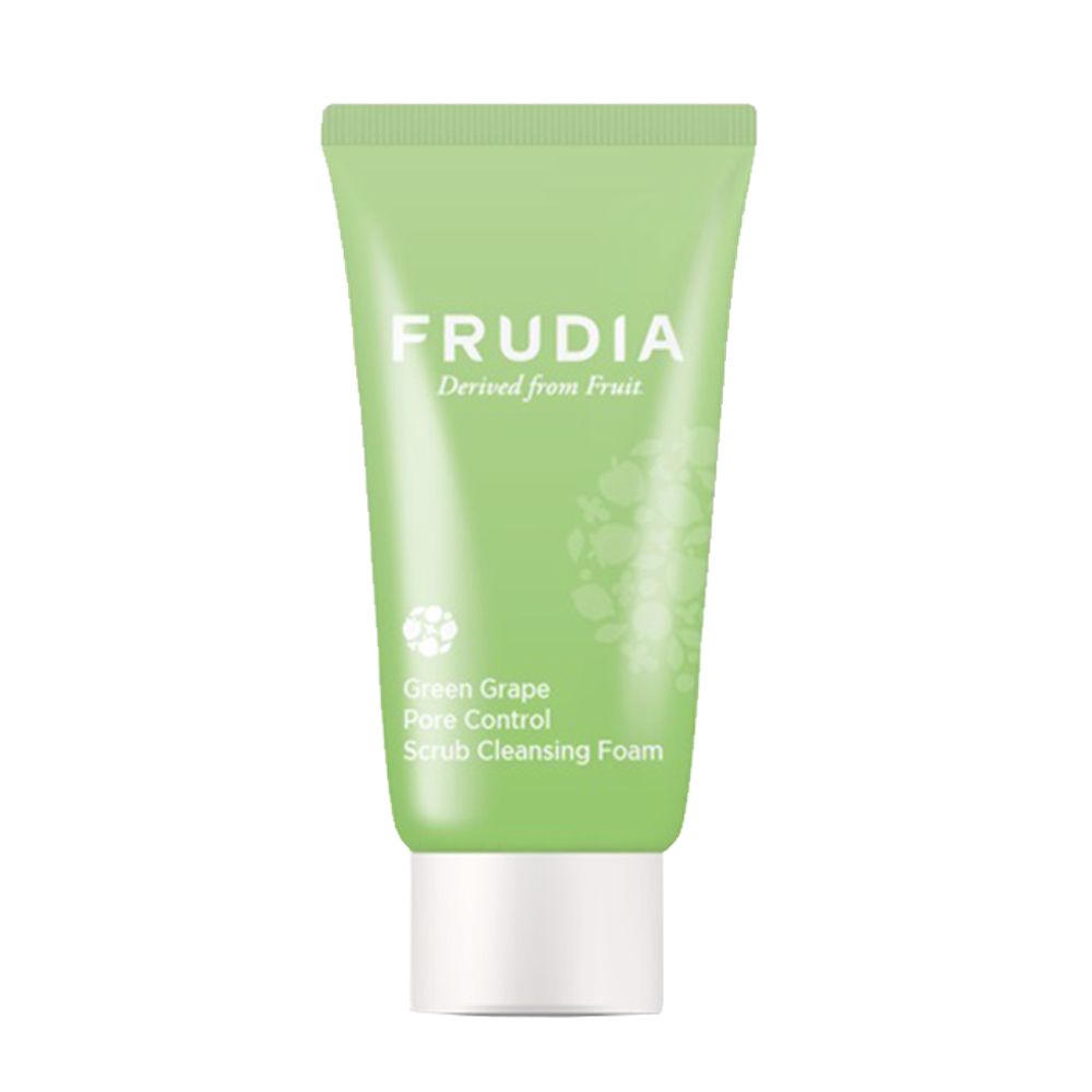 Скраб-пенка с виноградом себорегулирующая FRUDIA Green Grape Pore Control Scrub Cleansing 30 мл