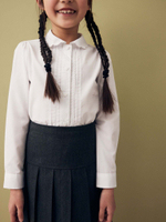 Рубашка школьная для девочки Next Q76-803, Белый