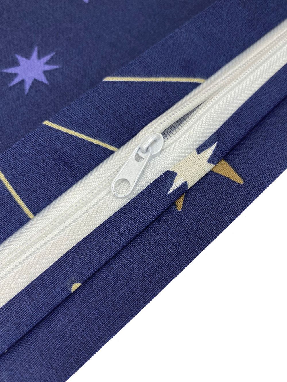 Постельное белье поплин Сказка "Созвездия" семейное  Наволочка 50х70 см 2 шт Простынь 240x215 см Пододеяльник 145x215 см 2шт