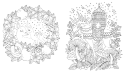 Fairy Tales & Folklore Coloring Book Emelie Lidehäll Öberg