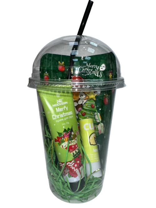 Стаканчик подарочный зеленый