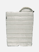 Спальный мешок Naturehike NH20MSD02 M300 ультралёгкий хлопковый с капюшоном весна осень зеленый, молния слева