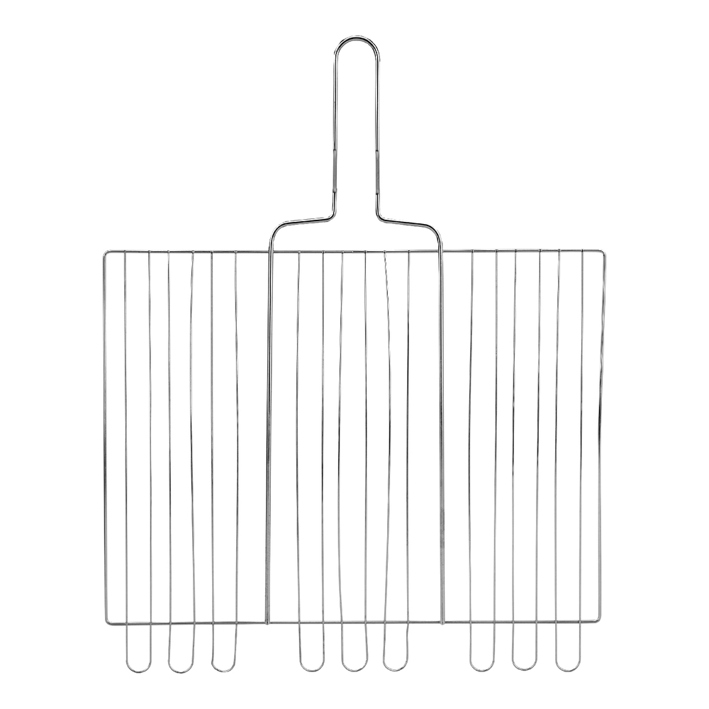 Решетка-гриль 300 х 400 х 65 мм, объемная, хромированная Sparta