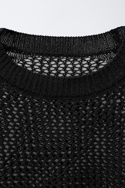 ZARA УКОРОЧЕННЫЙ ДЖЕМПЕР, ЧЕРНЫЙ