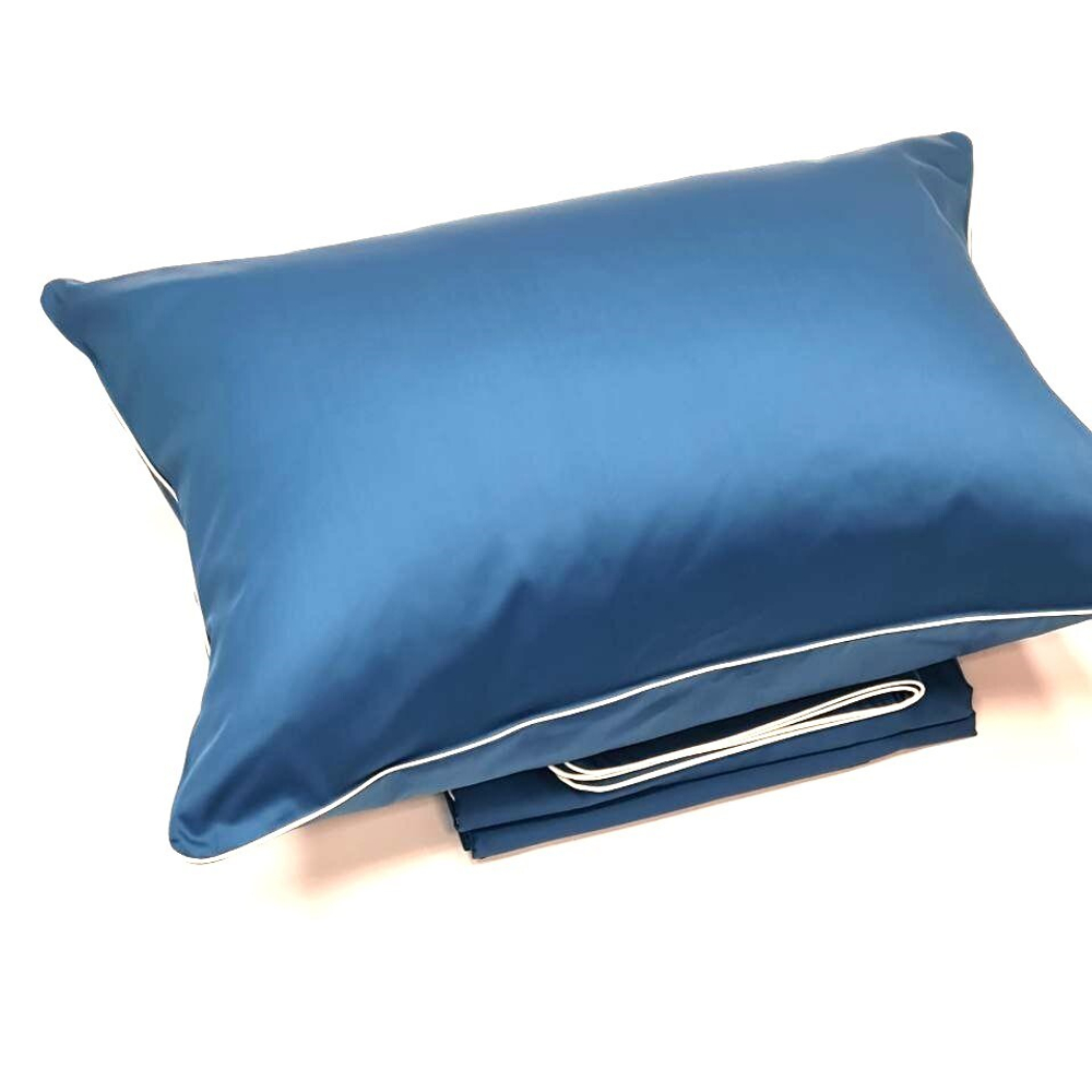 Постельное белье 2 спальное евро Сlaire&Caroll Lune морская волна