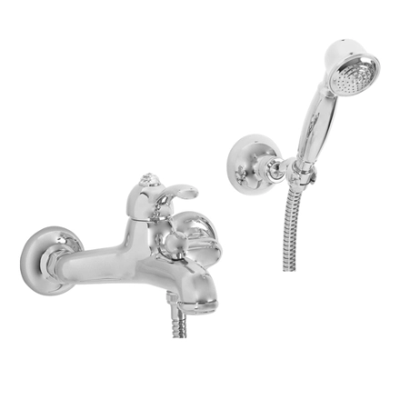 Смеситель для ванны с душем Migliore Lem Swarovski 18881 хром