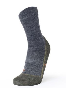 Термоноски мужские Norveg Hunter  для охоты и рыбалки  9HMRU-030,серый-зеленый меланж