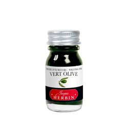 Чернила во флаконе Herbin 10 мл Vert olive оливковые (11536T)