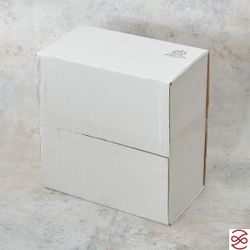 Блюдо овальное на ножке Queen's Crown Aristokrat Лист бежевый 27 см