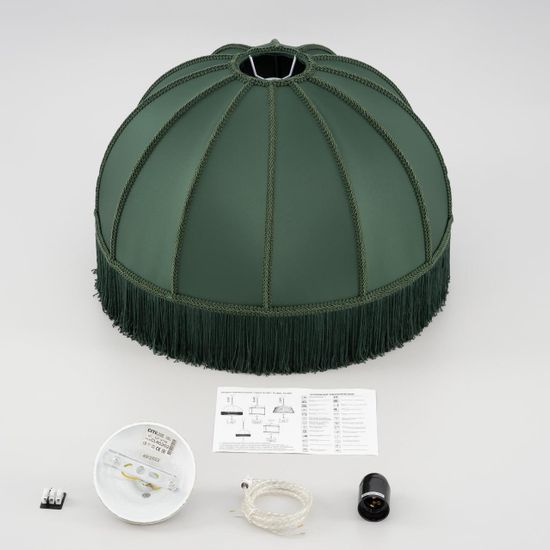 CL407022 Базель Патина+Зеленый Подвес