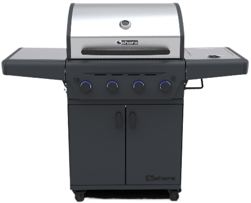 Газовый гриль SAHARA Performer 4 Burner BBQ Charcoal