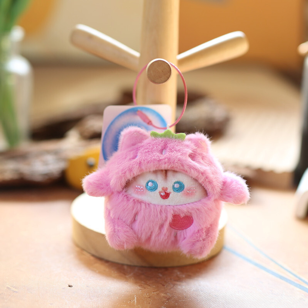 Мягкая игрушка "Котик в пушистом костюме"