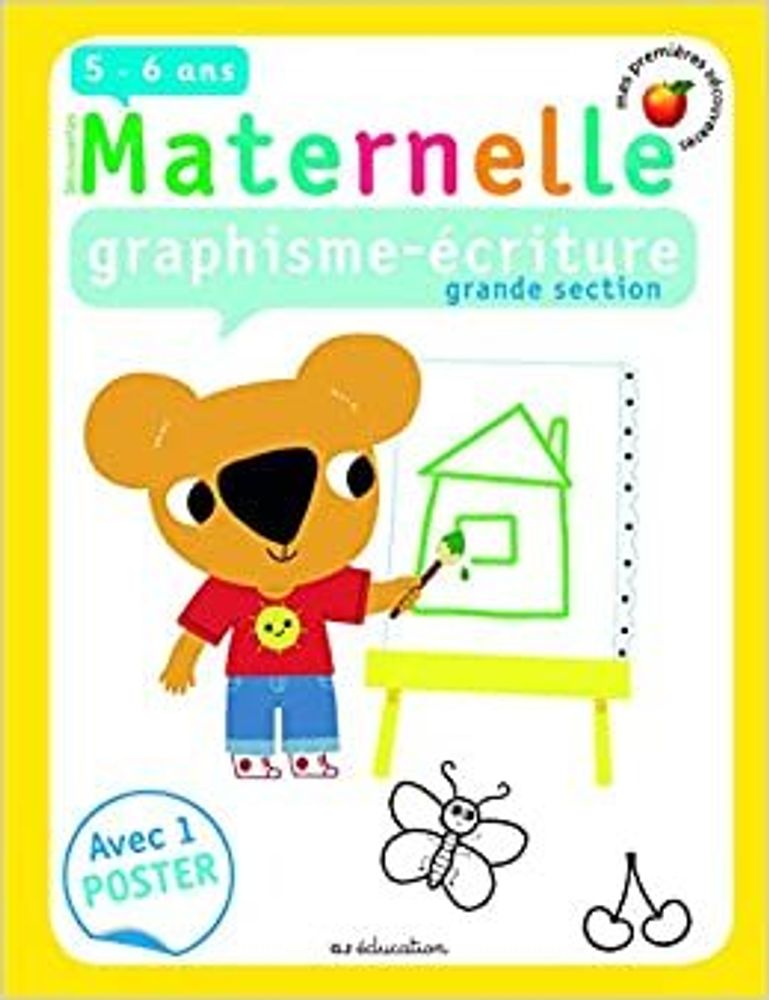 Maternelle, graphisme-ecriture, grande section 5-6 ans NEd