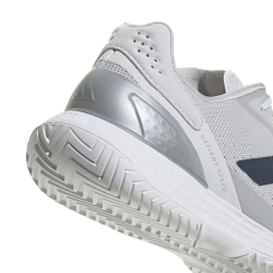 Мужские кроссовки теннисные Adidas Defiant Speed 2 M - dash grey/aurora ink/tech grey metallic