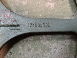 65 Шкив барабана для стиральных машин Indesit 174000509 б/у