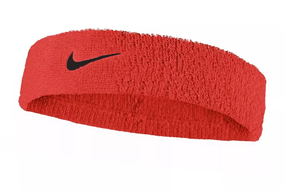 Повязка на голову теннисная Nike Swoosh - Оранжевый