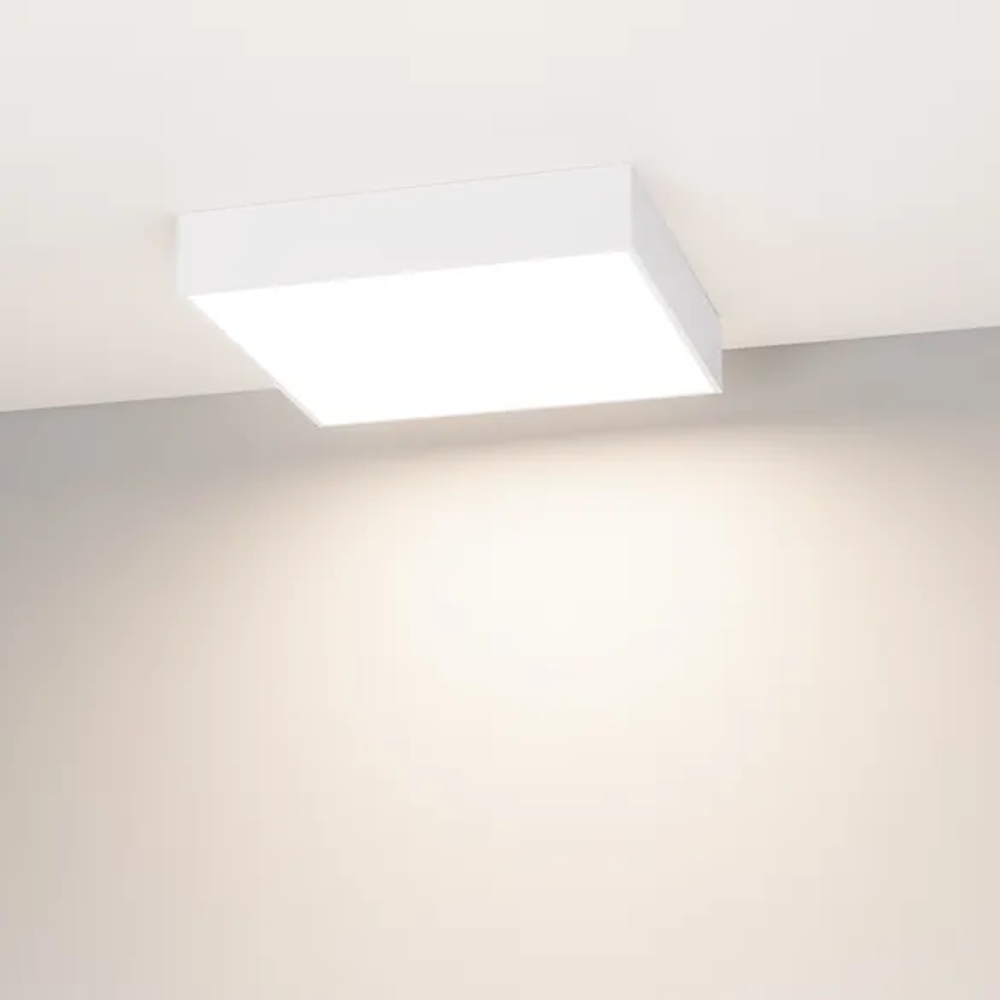 Светильник IM-QUADRO-EMERGENCY-3H-S350x350-33W Warm3000 (WH, 120 deg, 230V) (Arlight, IP40 Металл, 2 года) 041010