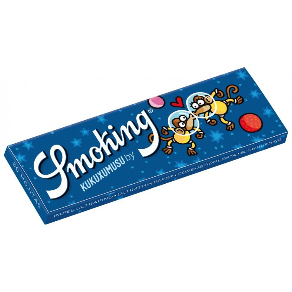 Бумага для сигарет "Smoking" Kukuxumusu 1 1/4 78мм 50л*50шт (Испания)