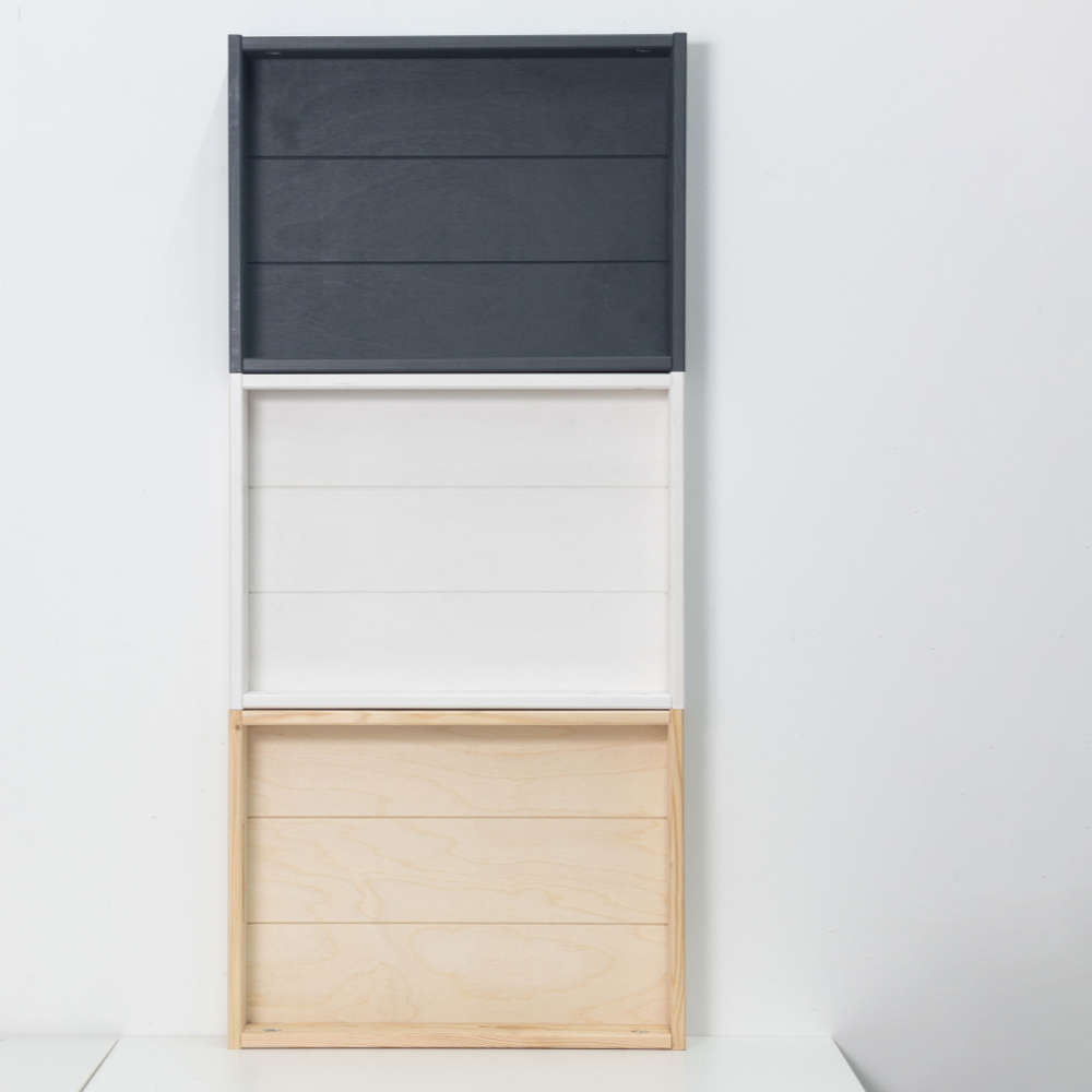 Столик поднос деревянный разборный 38х28 см, поднос декоративный для кухни Флоутард из массива сосны, столик для завтрака в постель, серый