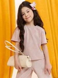 Костюм из люрекса "Розовая дымка"