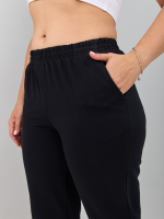 Костюм с брюками КБ-184/черныйбордо-листья