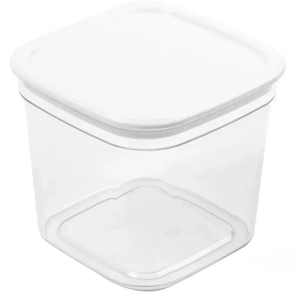 Контейнер для сыпучих продуктов Смарт 0,6л белый С413БЕЛ