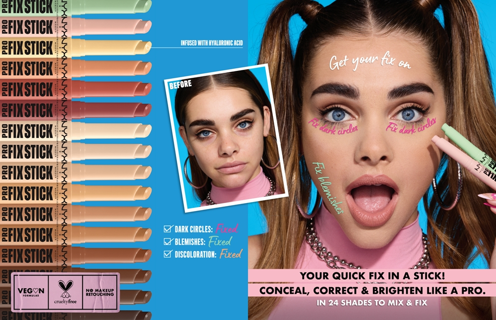 NYX Professional Makeup Pro Fix Stick - Корректор для выравнивания тона кожи оттенок 0.5 Apricot, 1 g