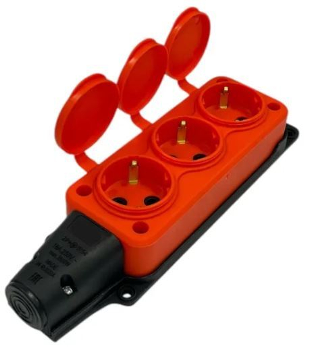 Удлинитель силовой iTOK i-CONNECT-COLOR-SUR-PVS-310-3-54-50-RED