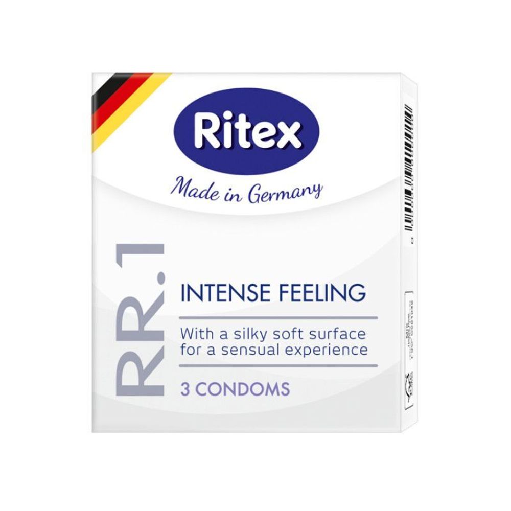 Классические презервативы RITEX INTENSE FEELING - 3 шт.