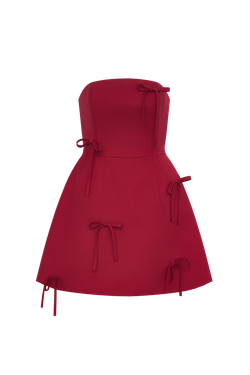 Платье мини (Night party), красное