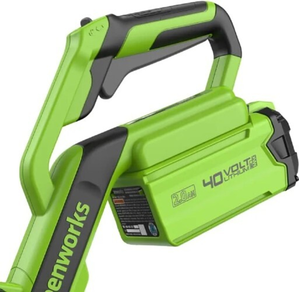 Триммер аккумуляторный GREENWORKS 2113507UA 40V, 33 см, с 1хАКБ 2 Ач и ЗУ