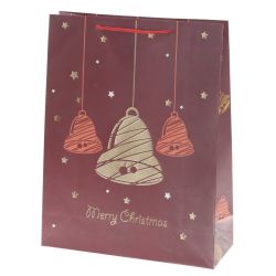 GAEM Пакет подарочный (бумага 210г/м2, блок 12шт), L31 W12 H40 см, 4в.