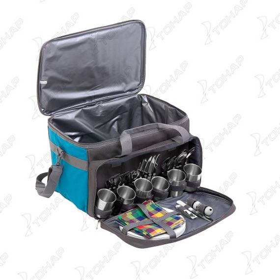 Набор для пикника на 6 персон (HS-811(6)BG) Helios