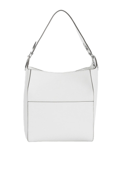 SOFT SHOULDER BAG INFINITY BUBBLES - white