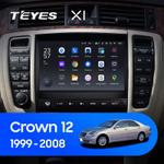 Teyes X1 9" для Toyota Crown 1999-2008