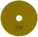 Алмазный гибкий шлифовальный гальванический круг "Черепашка" Hilberg 100 мм № 400, 560400