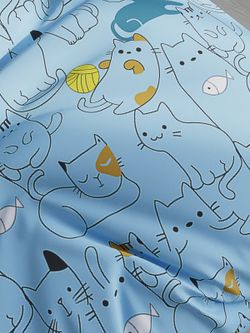 Простынь на резинке Полисатин Simple House "Кэри" 120x200 см