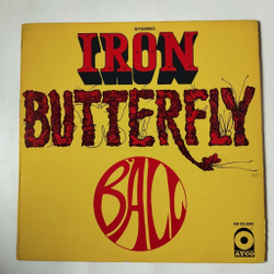 Винтажная виниловая пластинка LP Iron Butterfly Ball (USA 1969)