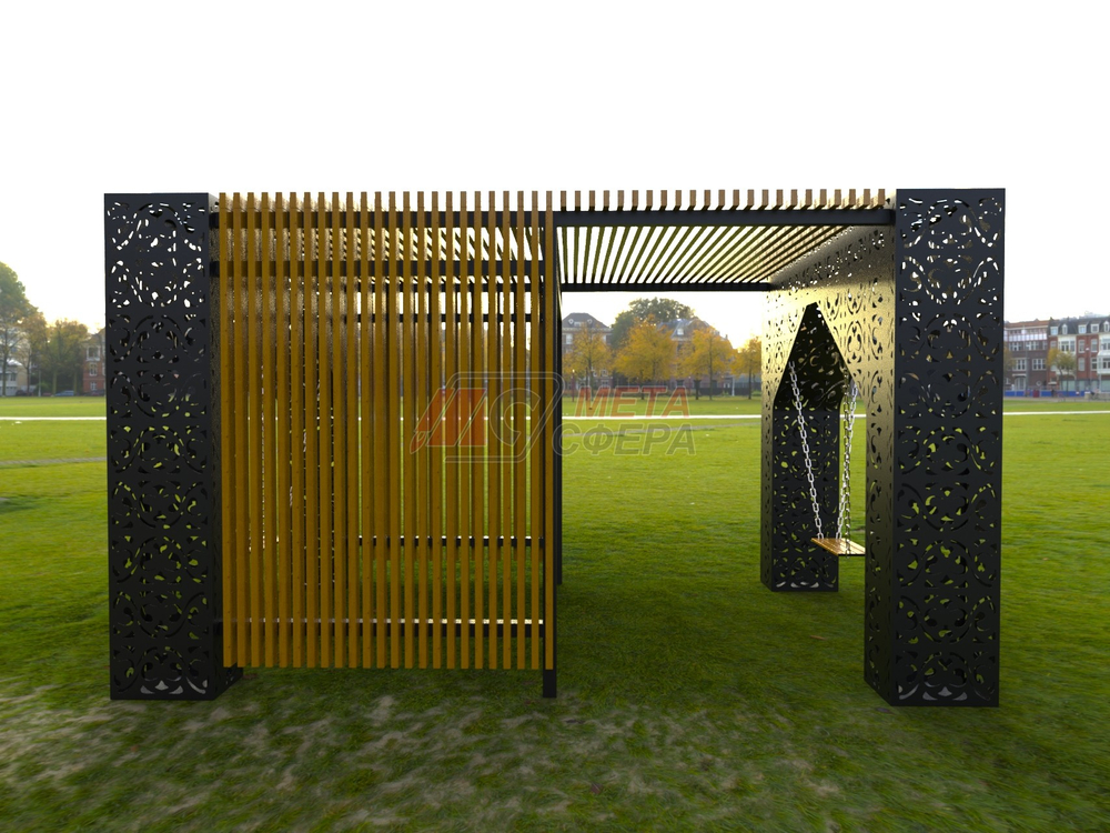 Пергола Шахерезада с качелями