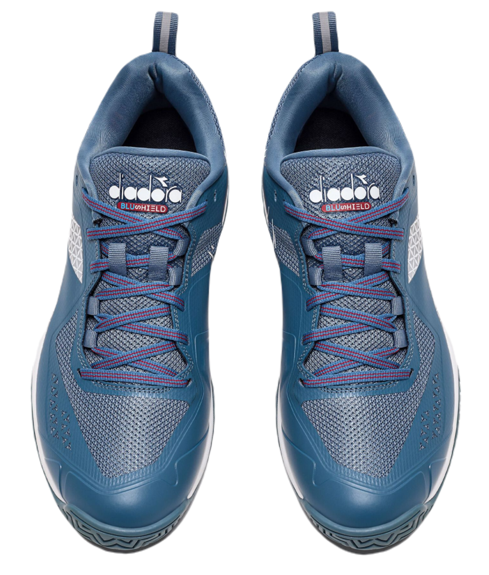 Мужские кроссовки теннисные Diadora Blushield Torneo 2 AG - небесный