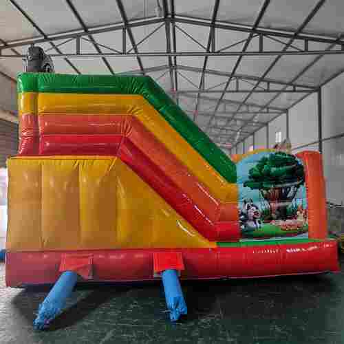 Коммерческий надувной батут «Добрые зверята» мульти, 5*5*3.5 м