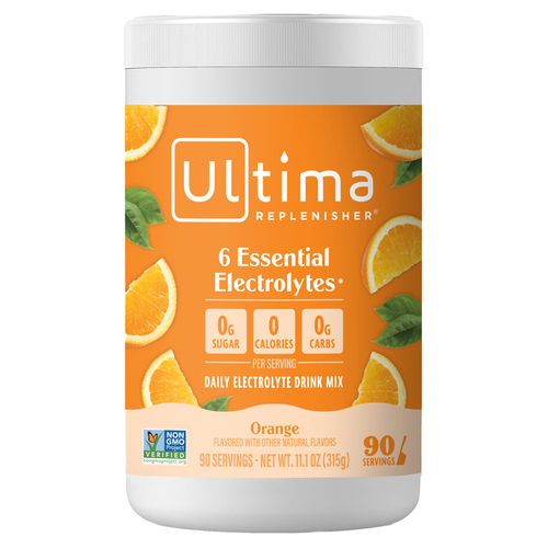 Ultima Replenisher, 6 Essential Electrolytes, ежедневная смесь для приготовления электролитов, апельсин, 315 г (11,1 унции)