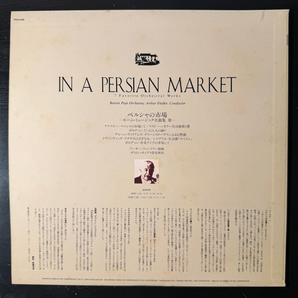 Сборник На персидском рынке - 7 оркестровых произведений (Япония)