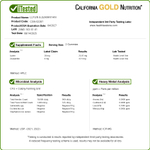 California Gold Nutrition, жевательная добавка с лютеином и зеаксантином, тропические фрукты, 90 вегетарианских жевательных таблеток